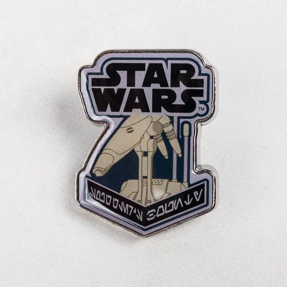 Funko Star Wars Smuggler's Bounty Exclusive 3-CPO R2 Patch & Battle Droid Pin - Picture 7 of 7